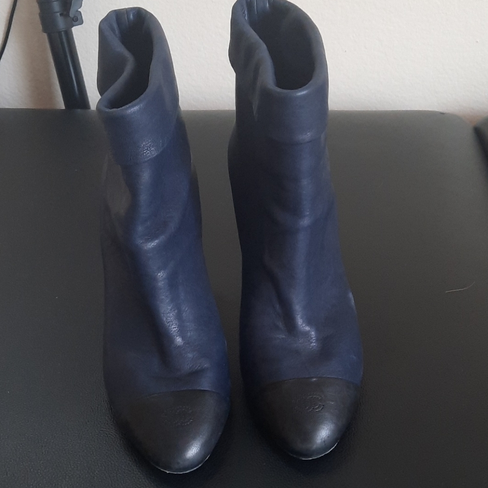 Authentic Chanel booties/Ankle boots